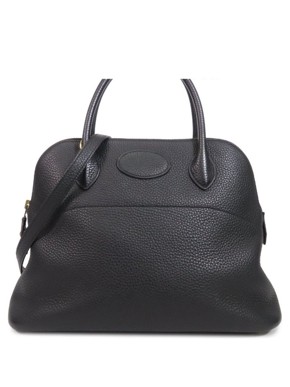 Hermes Bolide 31 Black Gold Taurillon 2-Way Shoulder Bag